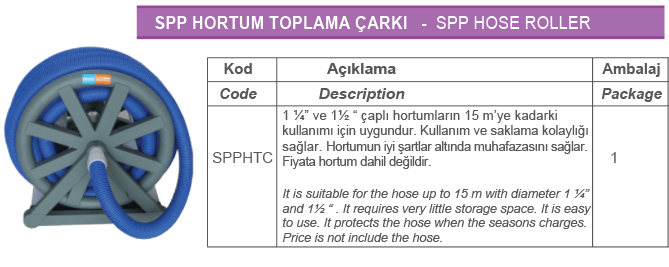 SPP HORTUM TOPLAMA ÇARKI