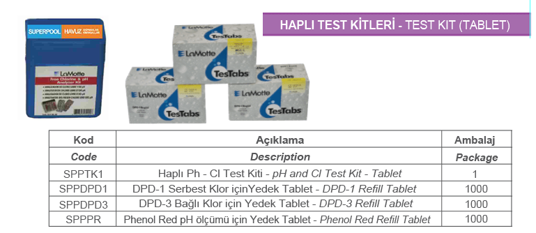 HAPLI TEST KİTLERİ
