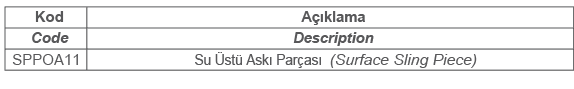 SU ÜSTÜ ASKI PARÇASI