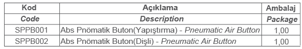 PNÖMATİK BUTON